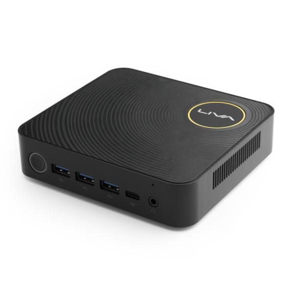 ECS LIVAZ-4/64-W10(N3350) IOT ミニPC デスクトップパソコン Mini...
