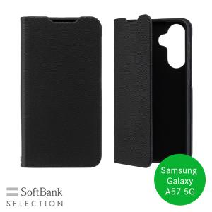SoftBank SELECTION Stand Flip for Samsung Galaxy A57 5G SB-A114-SDFB/BK