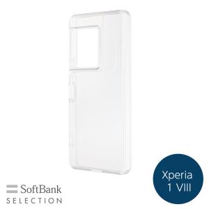 SoftBank SELECTION クリアソフトケース for Xperia 1 VIII SB-A199-HYPC/CL