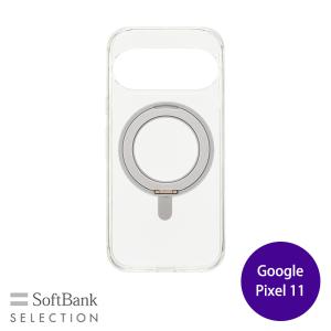 SoftBank SELECTION マグネティックスタンドケース for Google Pixel 11 / クリア