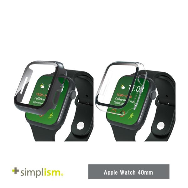 Simplism Apple Watch 40mm / SE / 6 / 5 / 4 高透明 ガラス...