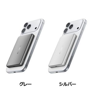MOVESPEED 半固体モバイルバッテリー MagSafe対応 薄型 5000mAh MSP07