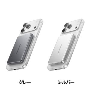 MOVESPEED 半固体モバイルバッテリー 10000mAh iPhone Android対応 マグネット式 MSP08