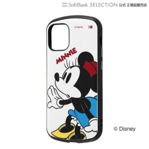 ray-out iPhone12mini ディズニー/耐衝撃 ProCa/ミニーマウス ホワイト｜softbank-selection