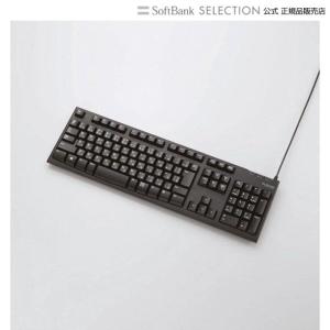 エレコム　PS4用　メンブレン式キーボード　108キー　USB　Lサイズ　高耐久　ブラック｜softbank-selection