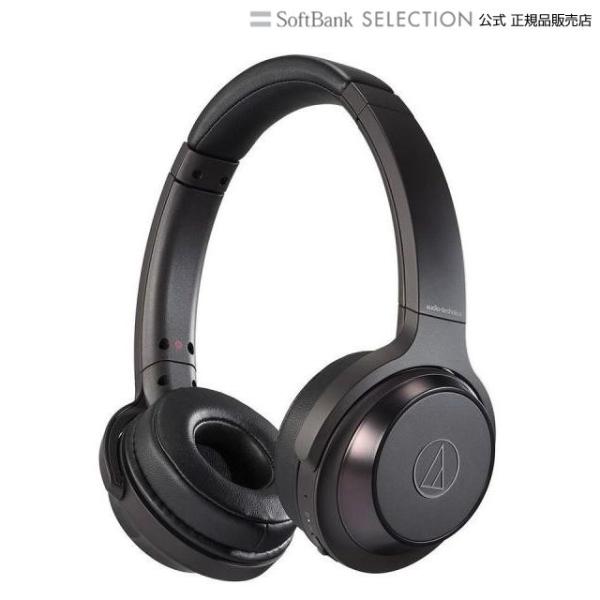 audio-technica ワイヤレスヘッドホン ATH-WS330BT BK ブラック オーディ...