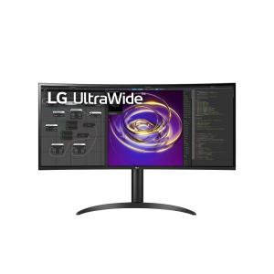 LG Electronics Japan 34型 WQHD(3440×1440) IPS 曲面型 液晶ディスプレイ ブラック｜softbank-selection