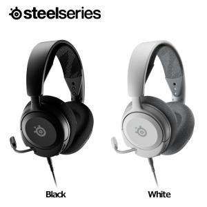 ゲーミングヘッドセット スティールシリーズ SteelSeries Arctis Nova 1 ブラック ホワイト｜softbank-selection