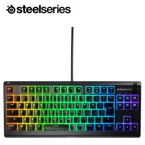 ゲーミングキーボード スティールシリーズ SteelSeries Apex 3 TKL JP 型番:64835｜softbank-selection