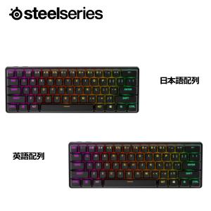 ゲーミングキーボード スティールシリーズ SteelSeries Apex Pro Mini Wireless JP US 日本語配列 英語配列｜softbank-selection