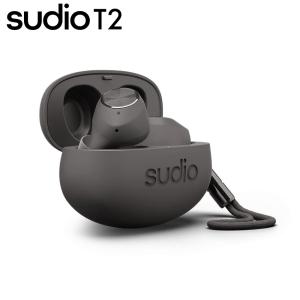 Sudio T2 Black ワイヤレスイヤホン sudio スーディオ Bluetooth5.0 ワイヤレスイヤホン iphone ノイズキャンセリング ビームフォーミングマイク 高音質｜softbank-selection