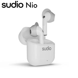 Sudio Nio White  IPX4 防水 ワイヤレスイヤホン sudio スーディオ Bluetooth5.0 ワイヤレスイヤホン iphone デュアルマイク機能搭載｜softbank-selection