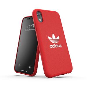 【アウトレット】adidas アディダス OR Moulded Case CANVAS FW19/SS21 iPhone XR ケース レッド｜softbank-selection