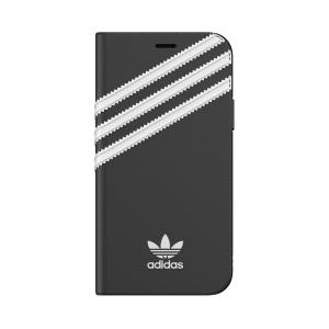 【アウトレット】 adidas アディダス  iPhone 11 Pro OR Booklet Case SAMBA FW19 black/white｜softbank-selection