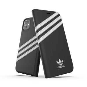 【アウトレット】adidas アディダス OR Booklet Case PU FW19/FW20 iPhone 11 Pro Max ケース ブラック｜softbank-selection