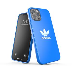 【アウトレット】adidas アディダス  OR Snap Case Trefoil FW20/SS21 iPhone 12 Pro Max ブルー｜softbank-selection