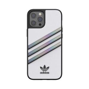 【アウトレット】 adidas アディダス   iPhone 12 Pro Max OR Moulded C SAMBA Woman SS21 White/holo｜softbank-selection