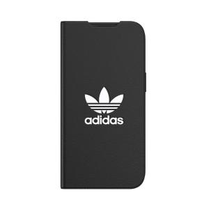 【アウトレット】adidas アディダス iPhone 13 Pro OR Booklet Case BASIC FW21 black/white｜softbank-selection