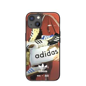 【アウトレット】adidas アディダス iPhone 13 OR Snap Case 50 years trefoil SS22 Black｜softbank-selection