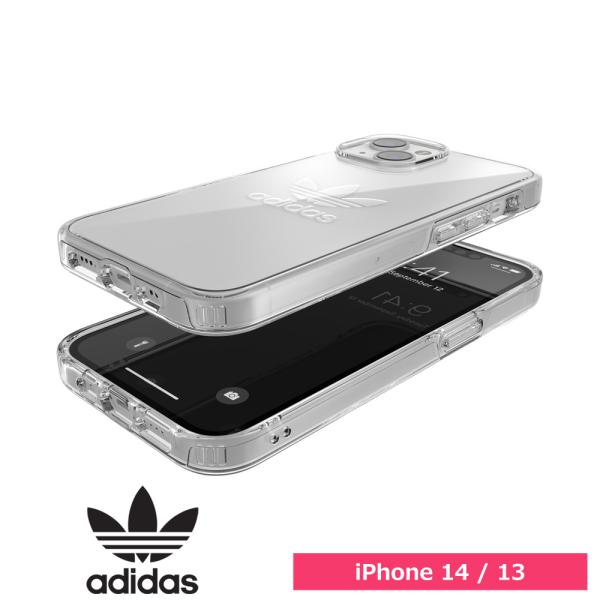 スマホケース 携帯ケース iphone14/13 ケース Adidas アディダス クリア OR P...