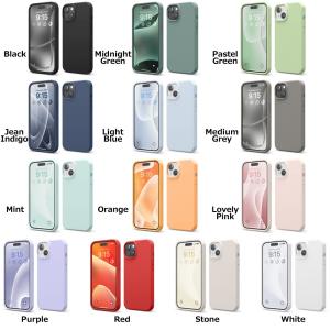 elago iPhone 15 SILICONE CASE シリコン ケース