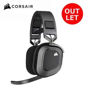 【特価】【アウトレット】 Corsair コルセア HS80 RGB WIRELESS -Carbon-｜softbank-selection