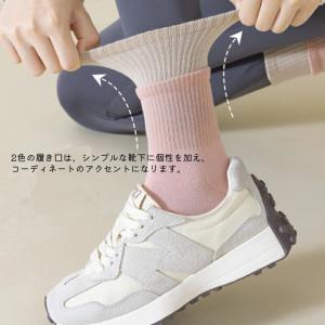 レディース用五本指靴下 綿100% 滑り止め付...の詳細画像3