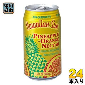 ハワイアンサン マンゴーオレンジ 340ml 缶 48本 (24本入×2 まとめ買い