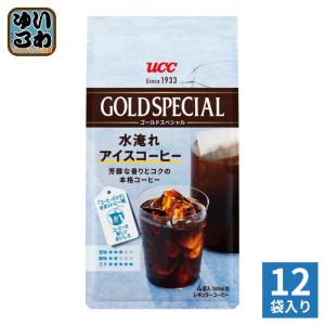 UCC ゴールドスペシャル コーヒーバッグ 水淹れアイスコーヒー 30g×4バッグ 12袋 (6袋入×2 まとめ買い) アイス珈琲 ユーシーシー レギュラーコーヒー