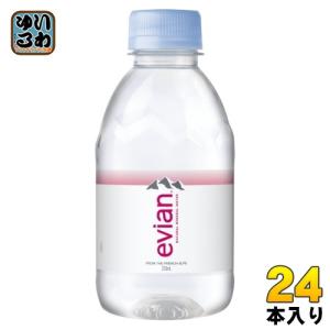 エビアン 220ml ペットボトル 24本入 ナチュラル ミネラルウォーター 硬水 フランス産 evian 伊藤園 正規輸入品｜softdrink