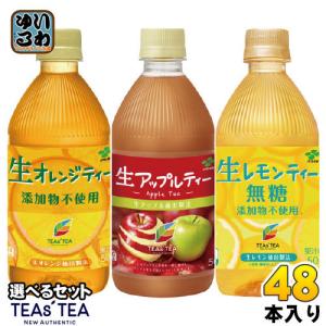 TEAS'TEA ティーズティー 500ml ペットボトル 選べる 48本 (24本×2) 伊藤園