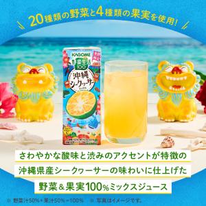 カゴメ 野菜ジュース 野菜生活 他 195ml...の詳細画像4