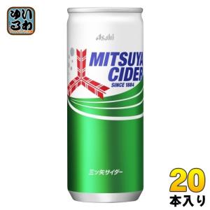 アサヒ 三ツ矢サイダー 250ml 缶 20本入 炭酸飲料｜softdrink