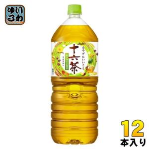 アサヒ 十六茶 2L ペットボトル 12本 (6本入×2 まとめ買い) お茶 ノンカフェイン カフェインゼロ｜softdrink