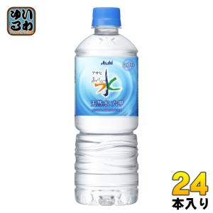 アサヒ おいしい水 天然水 シンプルecoラベル 600ml ペットボトル 24本