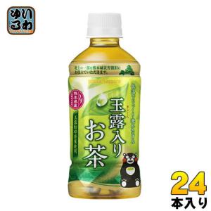 ポッカサッポロ 玉露入りお茶 熊本城復旧応援ラベル 350ml ペットボトル 24本入｜softdrink