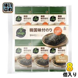 CJジャパン bibigo 韓国海苔 12袋×8個入