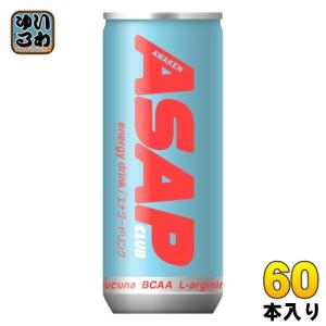 ASAP CLUB エナジードリンク AWAKEN 250ml 缶 60本 (30本入×2 まとめ買...