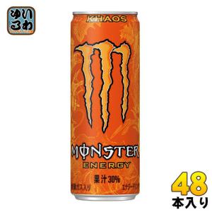 アサヒ モンスターエナジー カオス 355ml 缶 48本 (24本入×2 まとめ買い) エナジードリンク 炭酸飲料｜softdrink