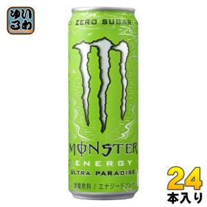 アサヒ モンスターエナジー ウルトラパラダイス 355ml 缶 24本入 エナジードリンク 炭酸飲料 ゼロシュガー ゼロカロリー｜softdrink