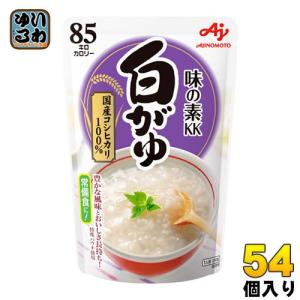 味の素KK おかゆ 白がゆ 250g 54個 (27個入×2 まとめ買い) レトルト インスタント 非常食｜softdrink