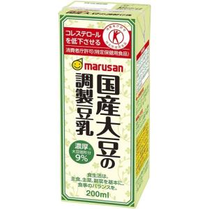 マルサンアイ 国産大豆の調製豆乳 200ml ...の詳細画像1