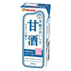 マルサンアイ 甘酒 200ml 紙パック 24...の詳細画像1