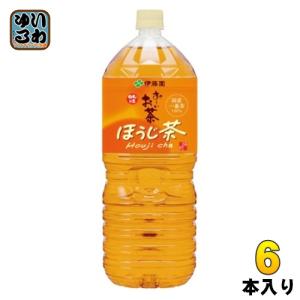 伊藤園 お〜いお茶 ほうじ茶 2L ペットボトル 6本入｜softdrink