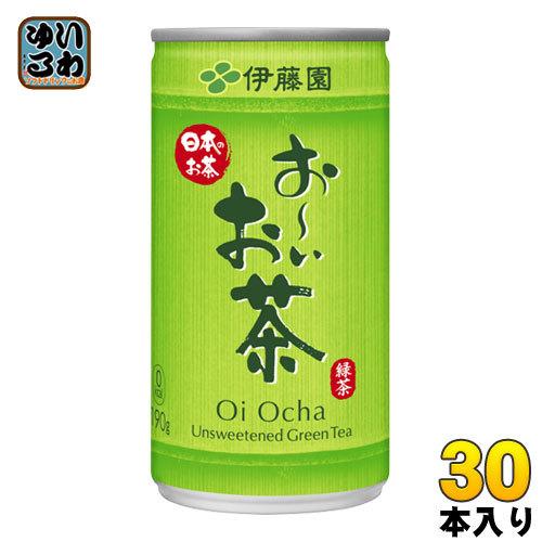 伊藤園 おーいお茶 緑茶 190g 缶 30本入 お〜いお茶 りょくちゃ ドリンク
