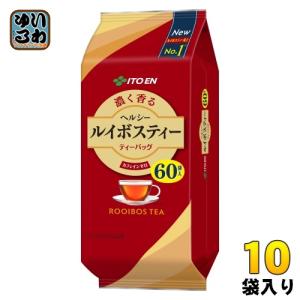 伊藤園 ヘルシールイボスティー ティーバッグ 60個×10袋入｜softdrink