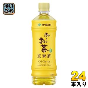 お〜いお茶 伊藤園 玄米茶 600mlPET×24本【3〜4営業日以内に出荷