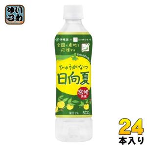 伊藤園 ニッポンエール 宮崎産日向夏 500g ペットボトル 24本入 果汁飲料｜softdrink