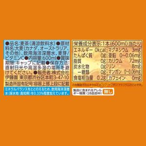 伊藤園 健康ミネラルむぎ茶 ラベルレス 600...の詳細画像5