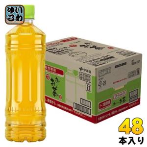 伊藤園 お〜いお茶 緑茶 ラベルレス 600ml ペットボトル 48本 (24本入×2 まとめ買い)｜softdrink